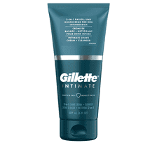 2-en-1 Crème de Rasage et Nettoyant pour Zone Intime