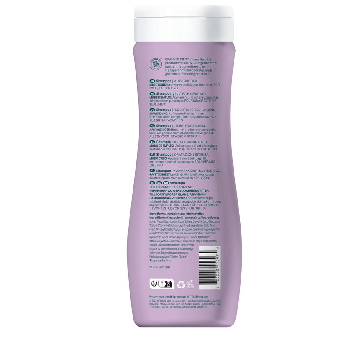Shampoo naturale idratazione intensa