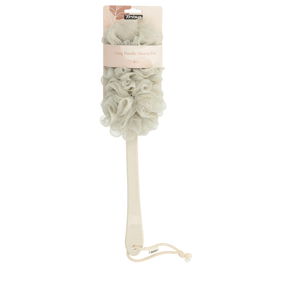 Long Handle Shower Pouf