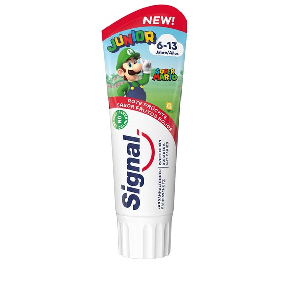 Junior Dentifrice 6–13 Ans Goût Fruits Rouges