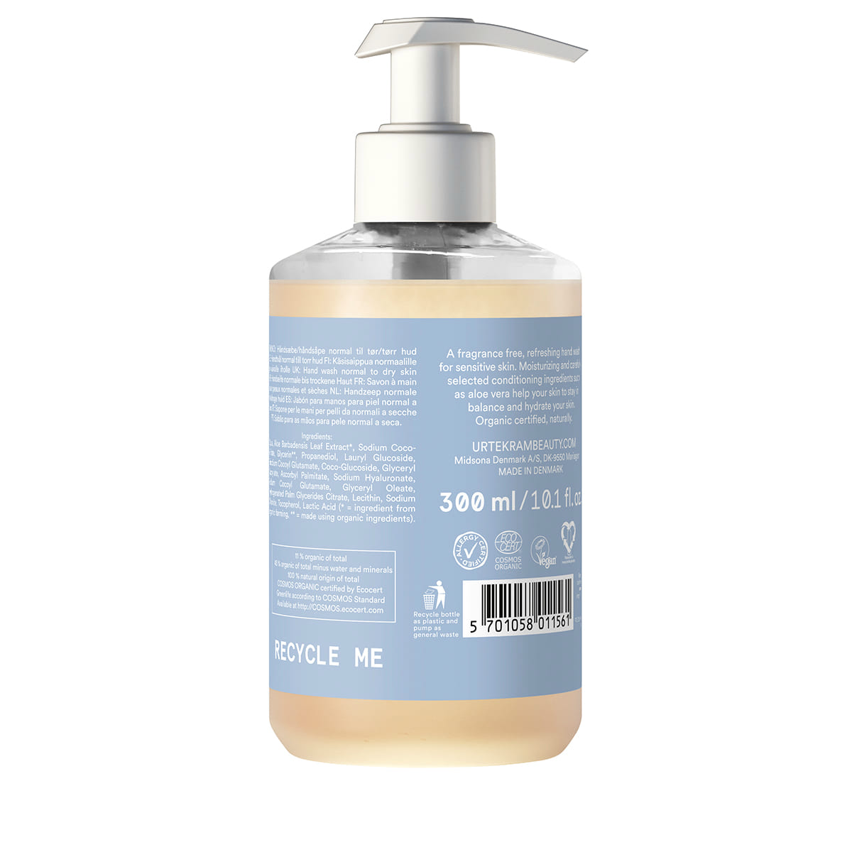 Fragrance Free Hand Wash - Sensitive Skin