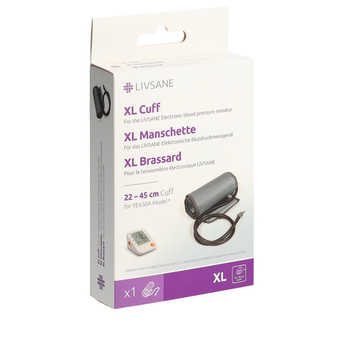 XL Cuff 22-45cm for Blood Pressure Monitor YE650A