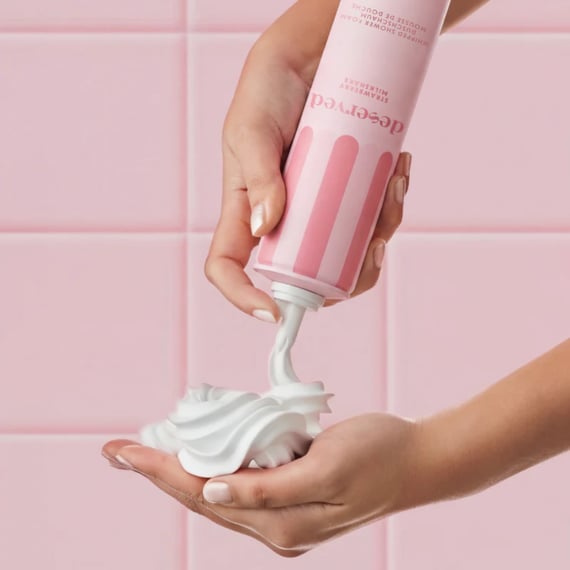 Mousse de Douche Strawberry Milkshake