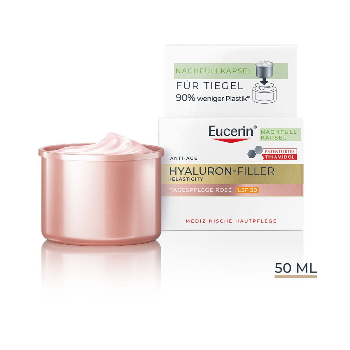 Trattamento Giorno Elasticity Rose SPF30 Ricarica