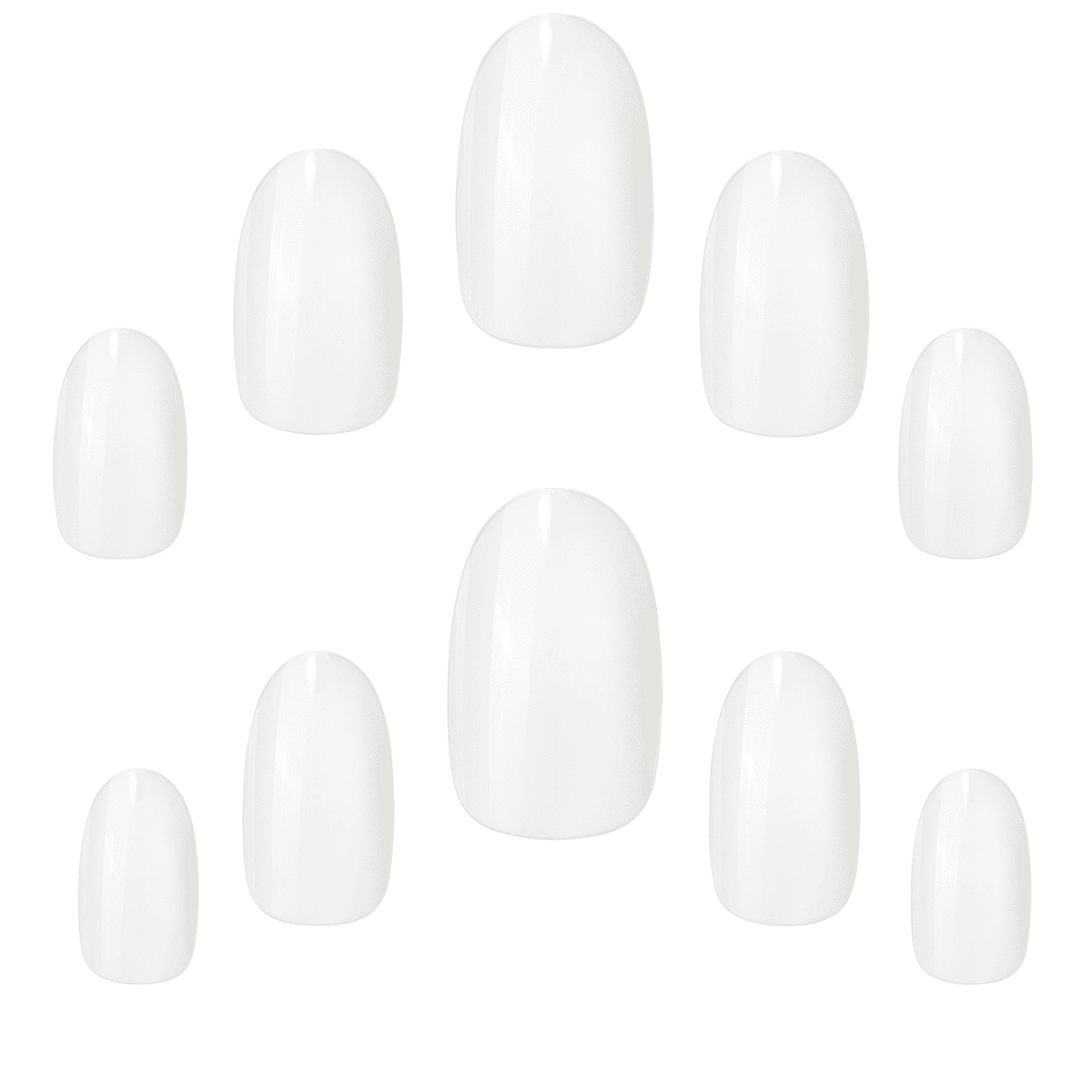 Bare Nails - Oval