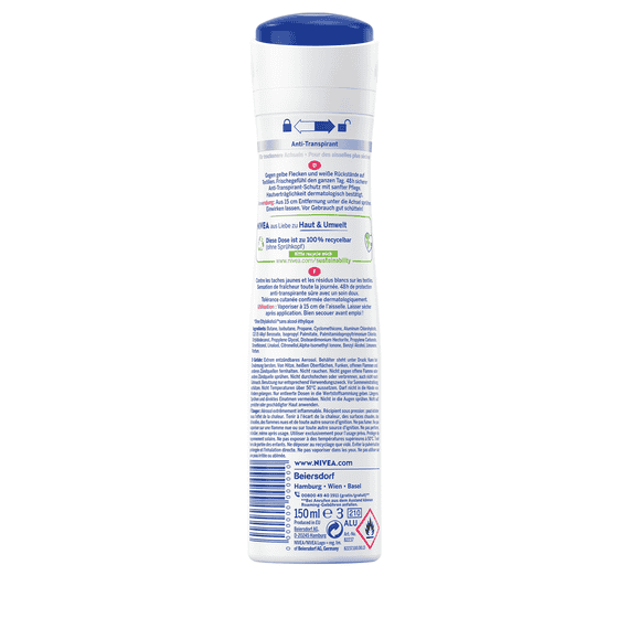 Deo Black & White Invisible Clear Spray