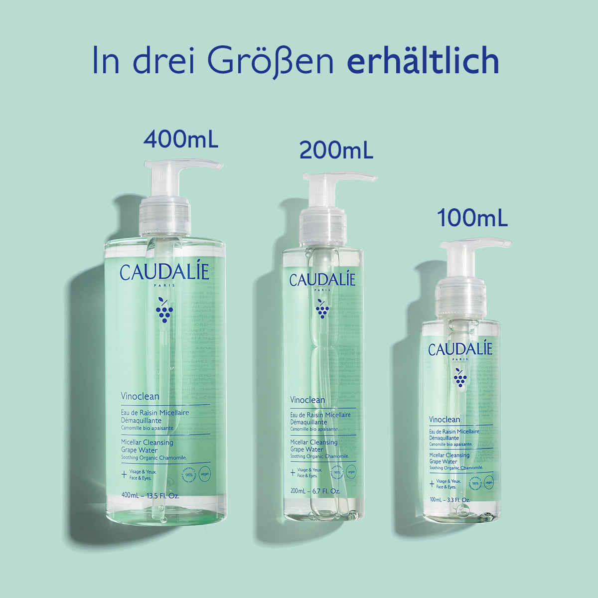 Mizellar-Reinigungswasser mit Traubenwasser