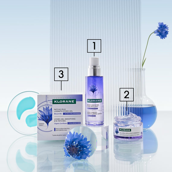 Smoothing Hydro-Gel Eye Patches with Organic Cornflower