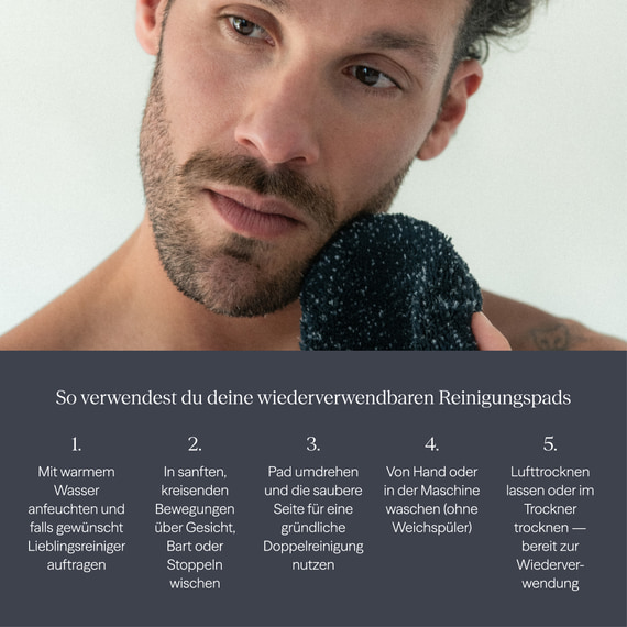 Wiederverwendbare Reinigungspads 2er Set