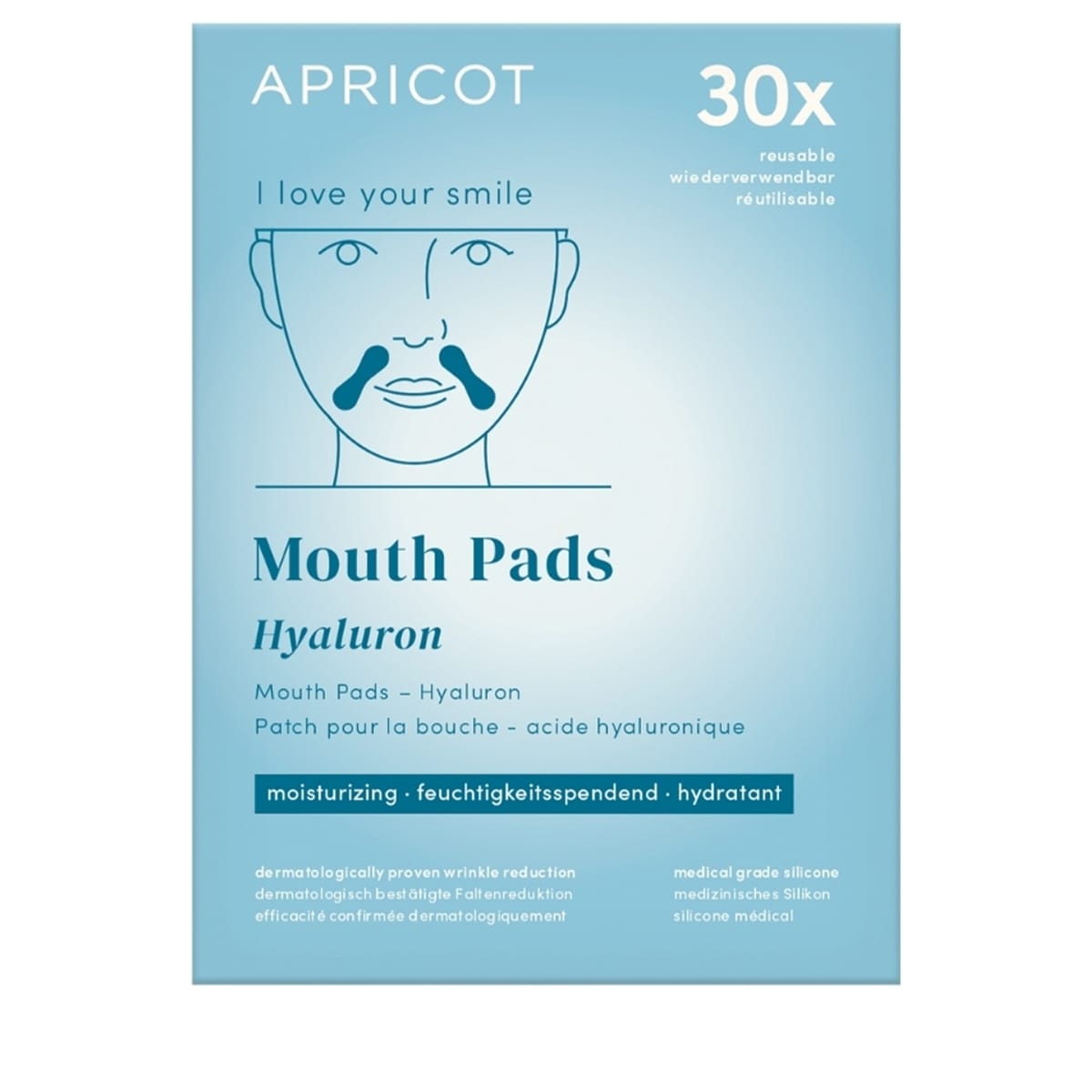 Reusable Mouth Pads Hyaluron