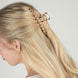 Klemme mit Perlen - Gold