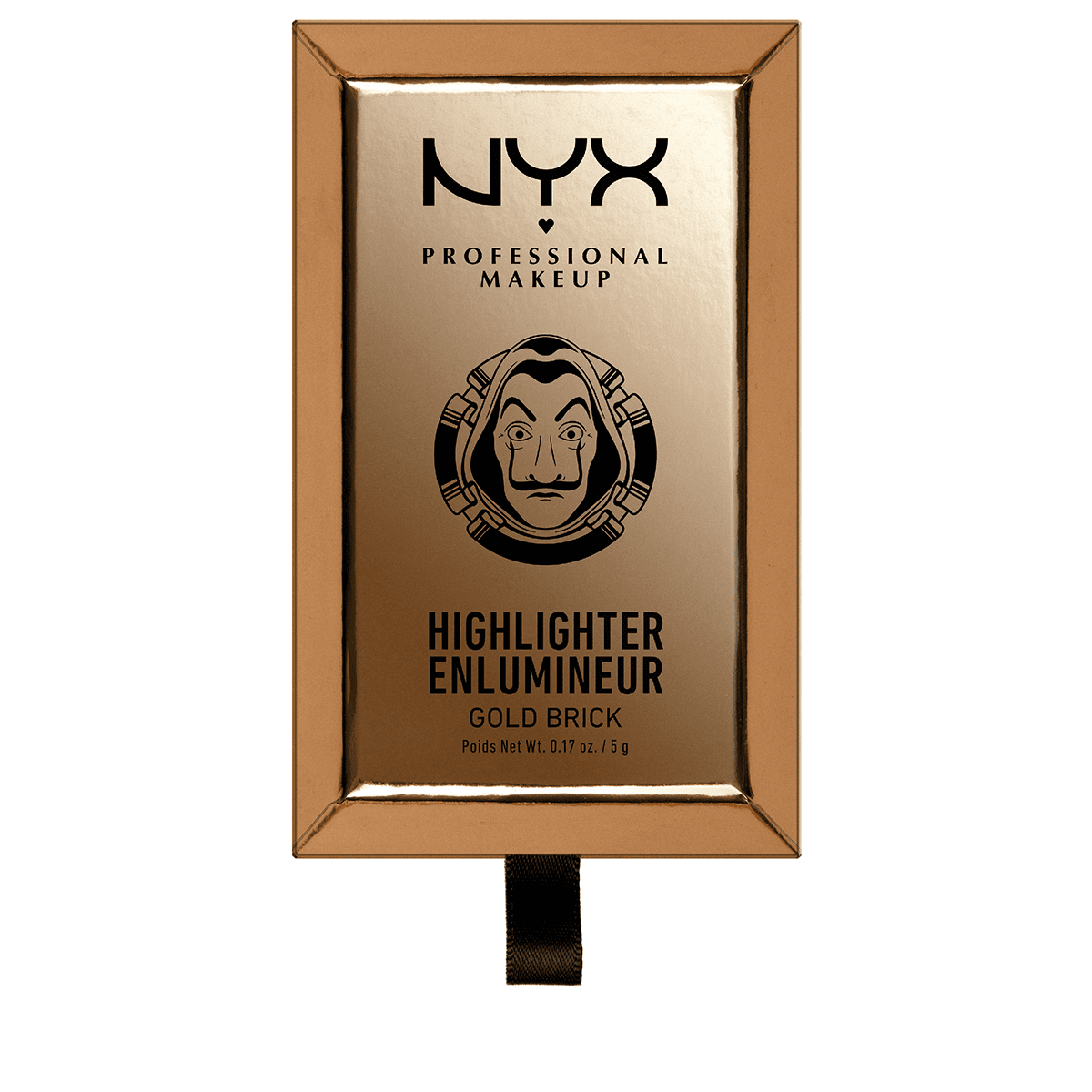 Casa De Papel - Gold Bar Highlighter Classic Gold