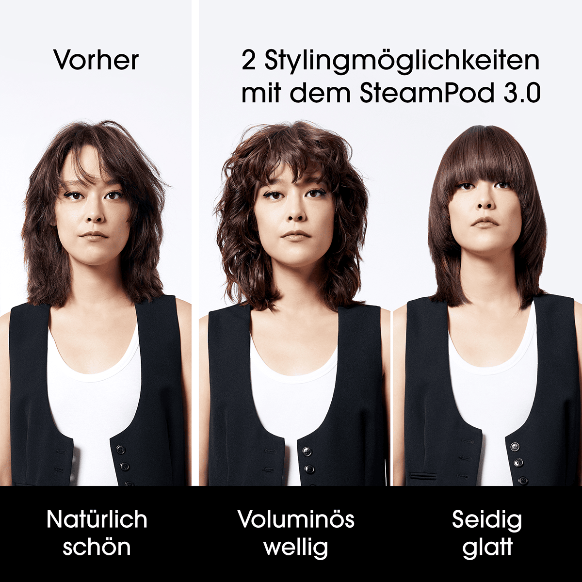 Steampod 3.0 Glätteisen mit Dampftechnologie