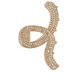 Klemme Strass - Gold