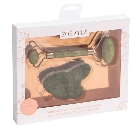 Gua Sha & Roller Set - Jade