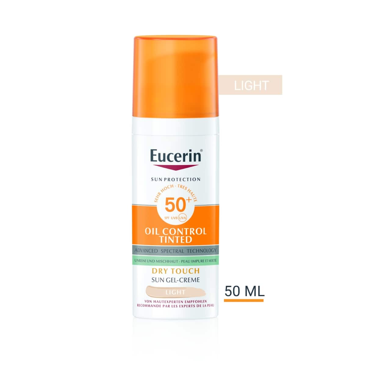 Sun Face Oil Control Tinted SPF50+ Light