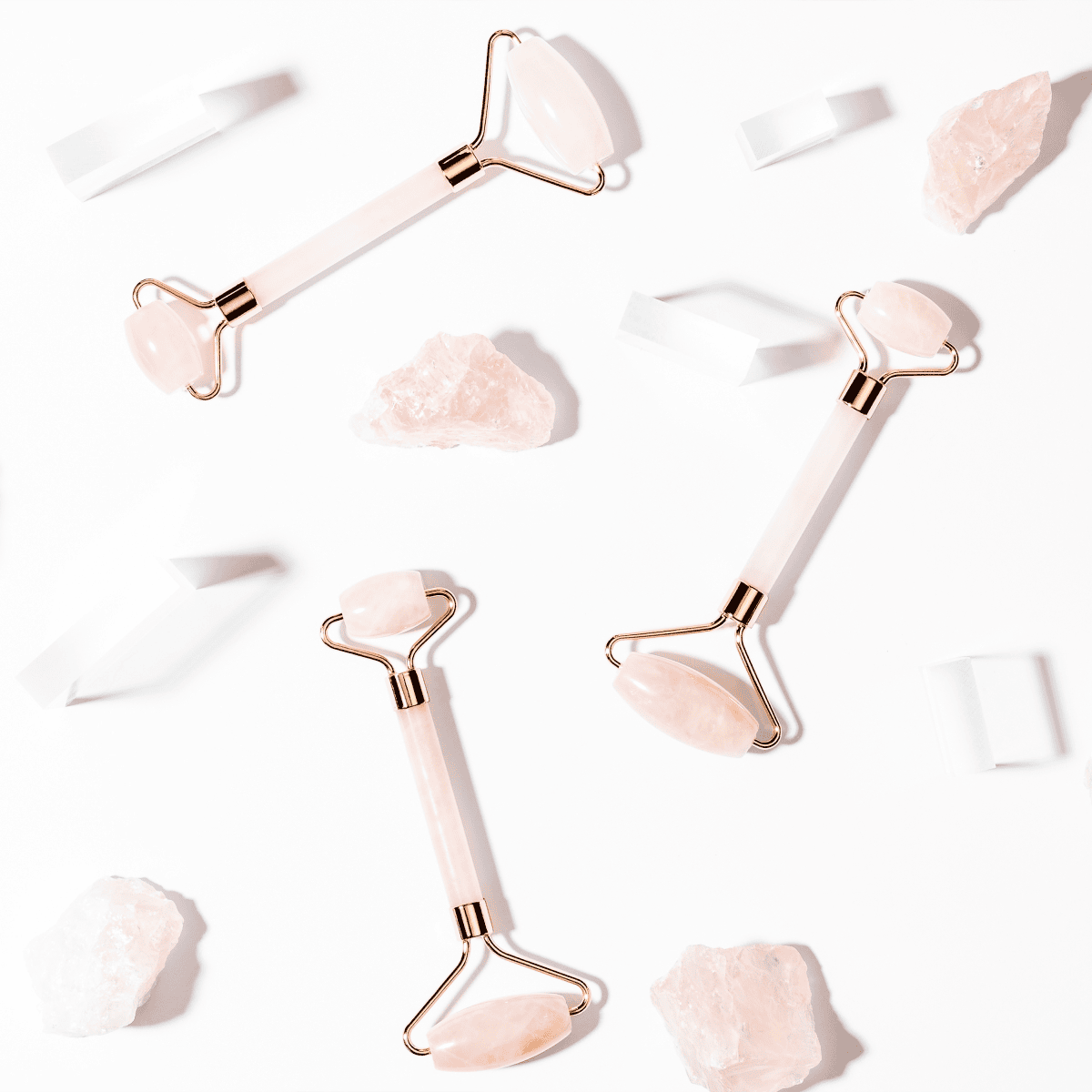 Luxurious Rose Quartz Facial Roller