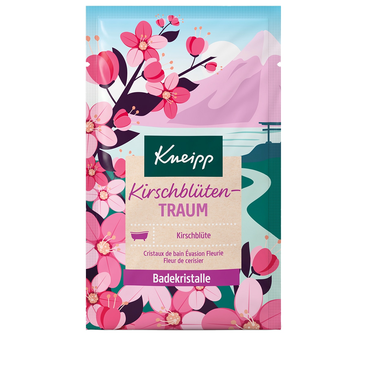 Cristaux de Bain Évasion Fleurie Fleur de Cerisier
