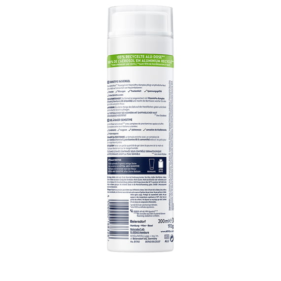 Sensitive Shaving Gel
