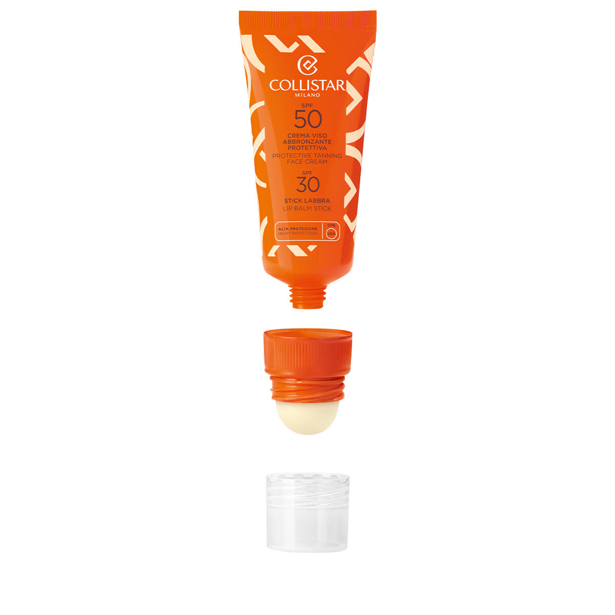 Protective Tanning Face Cream SPF50 & Lipbalm Stick SPF30