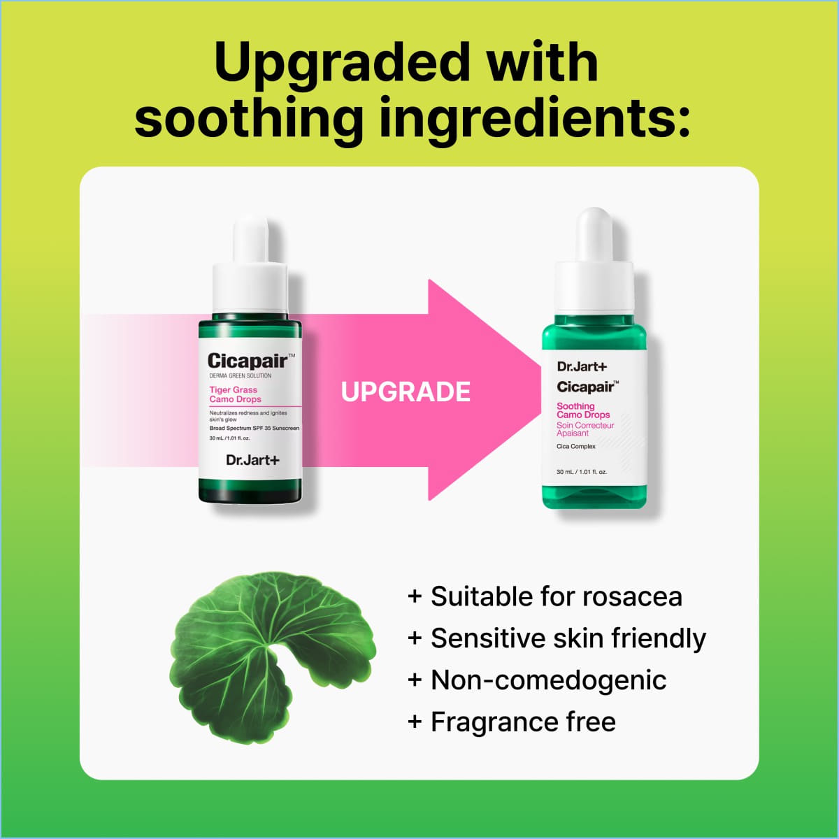 Cicapair Soothing Camo Drops SPF20