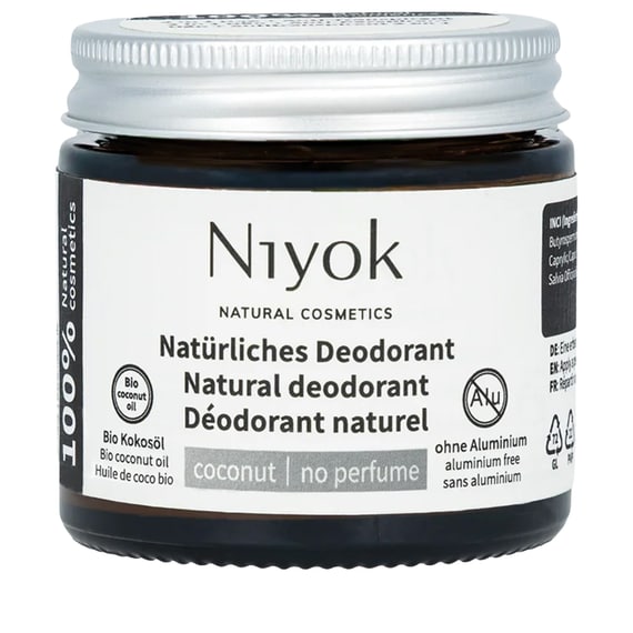 Fragrance-Free Coconut Deodorant Cream