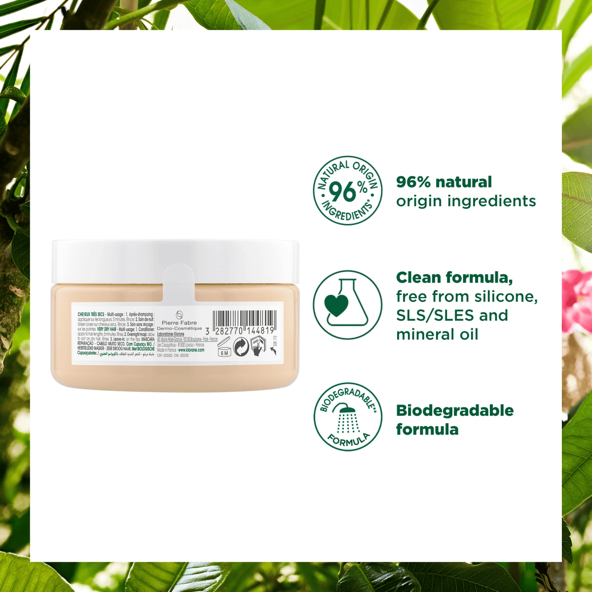 Repairing Hair Mask for Very Dry, Damaged Hair