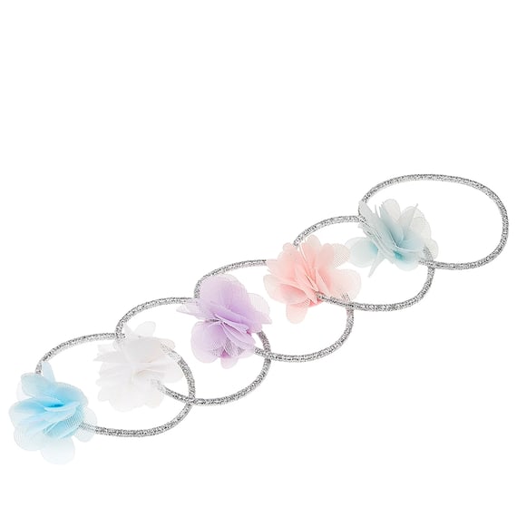 Hair Ties Flowers Evita