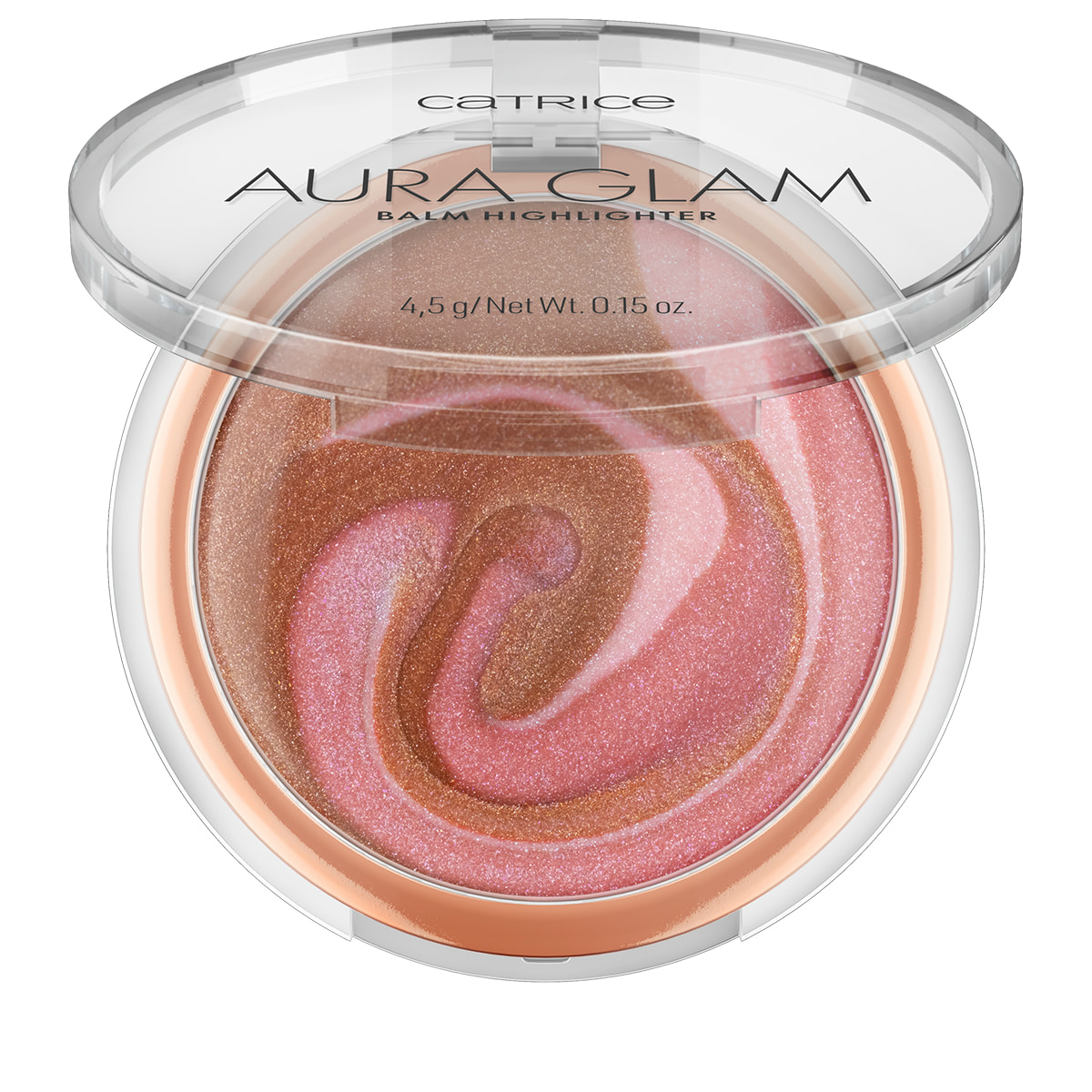 Aura Glam Balm Highlighter - 010 A Swirl Of Rose