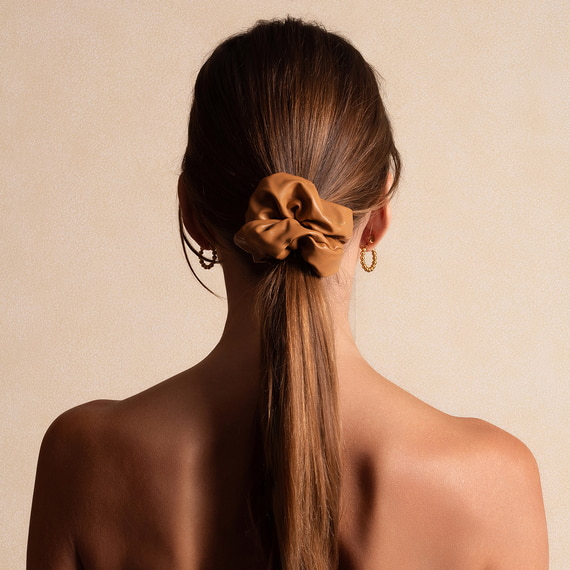 Scrunchie Vegan Camel