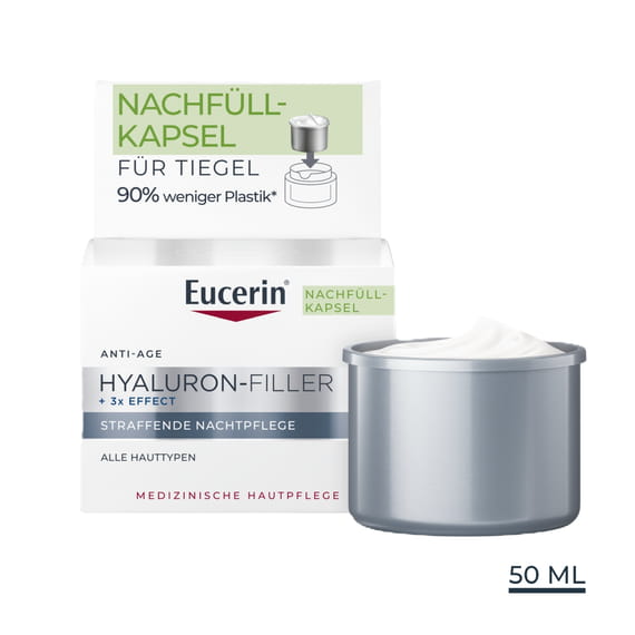 +3x Effect Straffende Nachtpflege - Refill Duo
