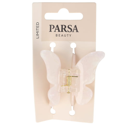 Molletta per capelli a farfalla rosa