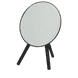 Make-up Spiegel - schwarz