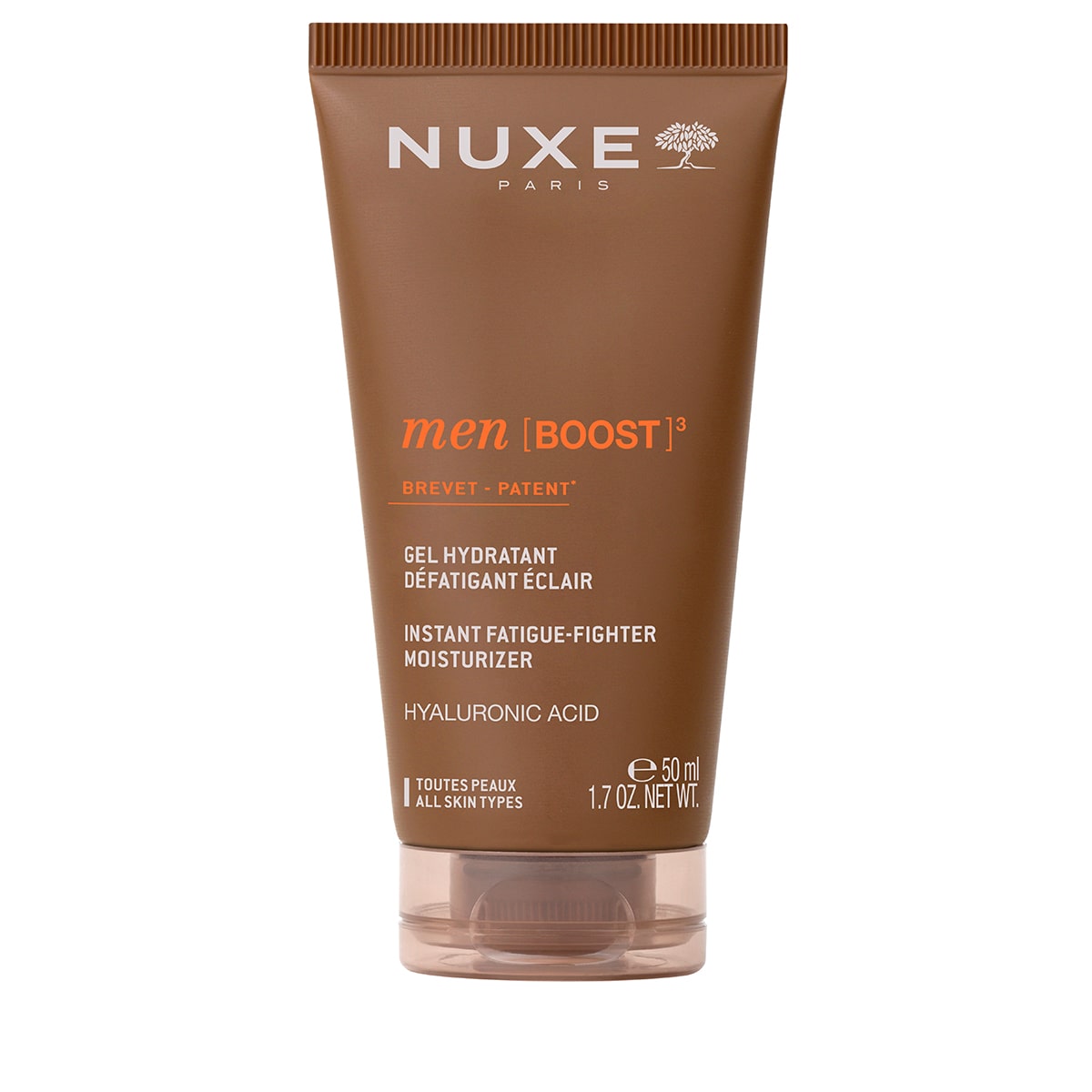 Moisturising gel against fatigue