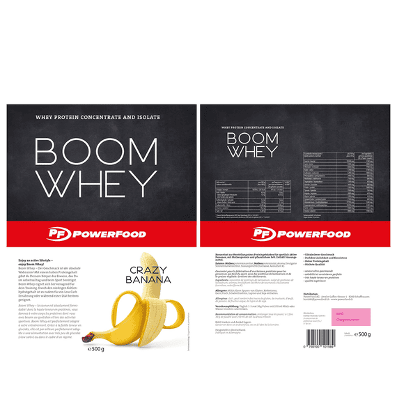 Boom Whey Crazy Banana