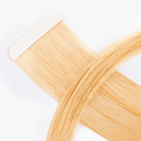 Tape-In-Extensions 50/55 cm - 10/20, dark blond ash/ultra light blond