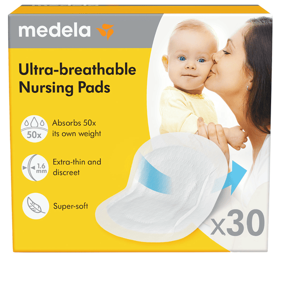 Coussinets d’Allaitement Ultra-Respirants - 30 pcs.