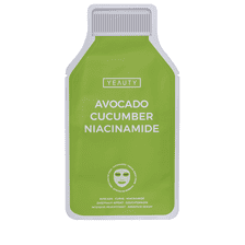 Masque en Tissu Avocat, Concombre, Niacinamide