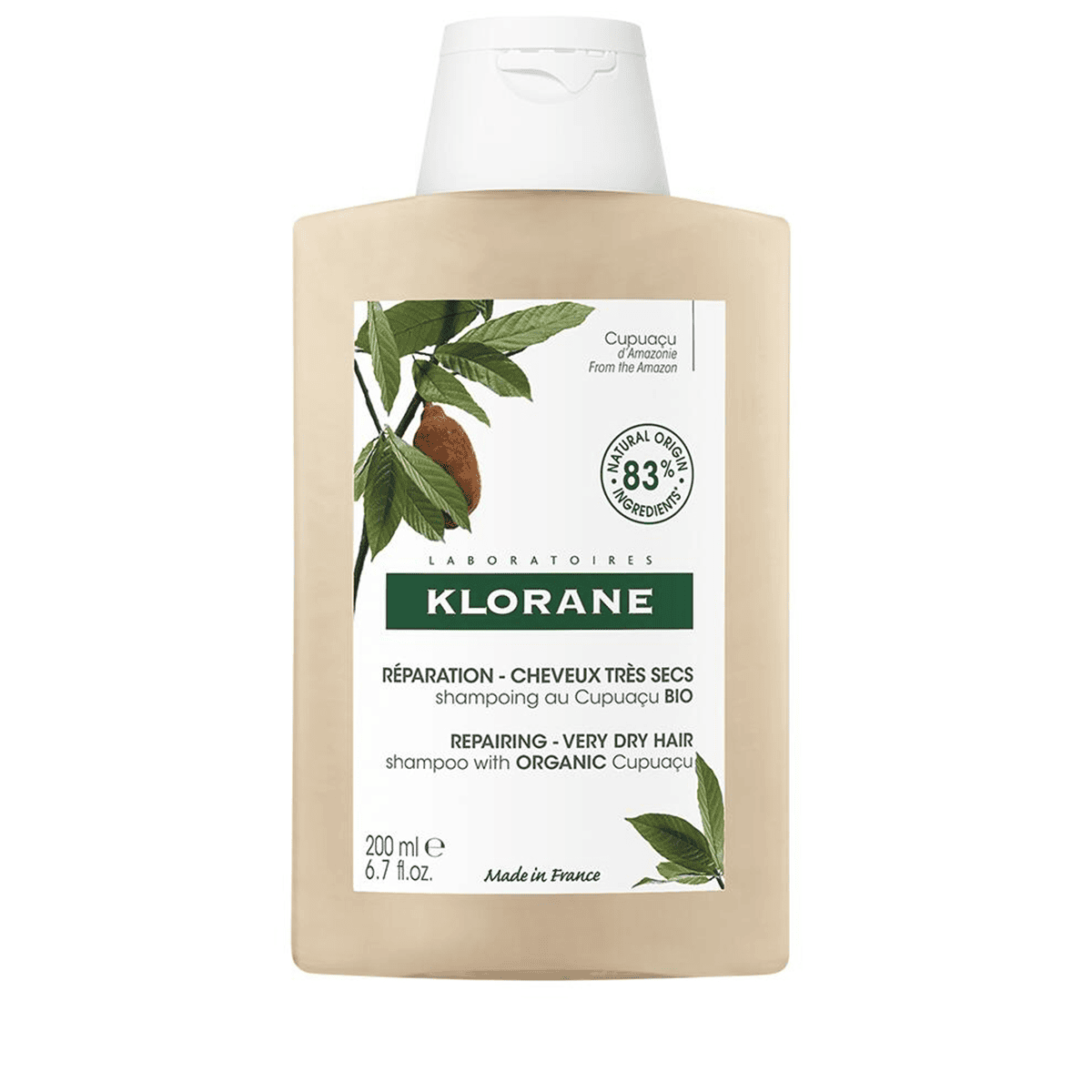 Shampooing Réparateur pour Cheveux Très Secs et Abîmés