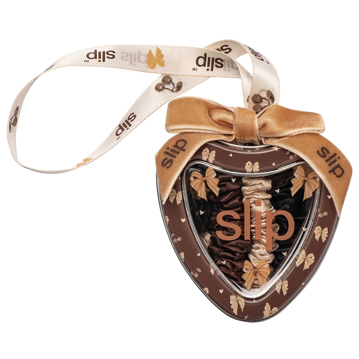 Skinny Scrunchie Trio Ornament - Betty