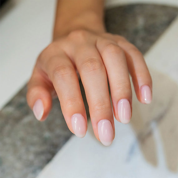 Brush-On Builder Milky Pink