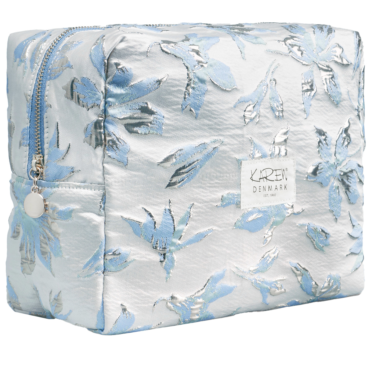 Trousse De Maquillage - Blue Brocade