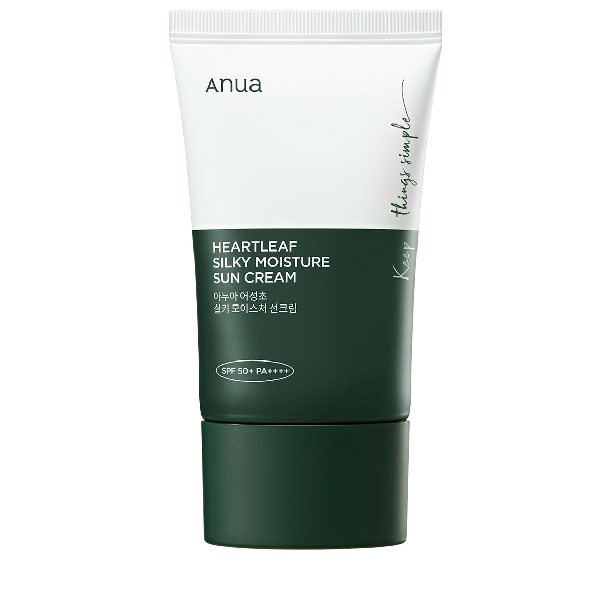 Heartleaf Silky Moisture Sun Cream
