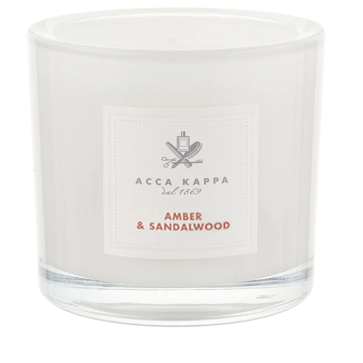 Amber & Sandalwood Scented Candle