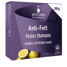 Solid shampoo for oily hair