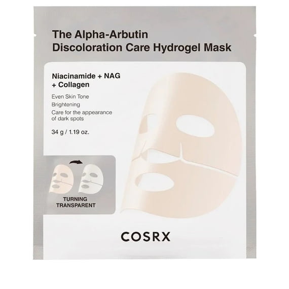 The Alpha-Arbutin Discoloration Care Hydrogel Mask