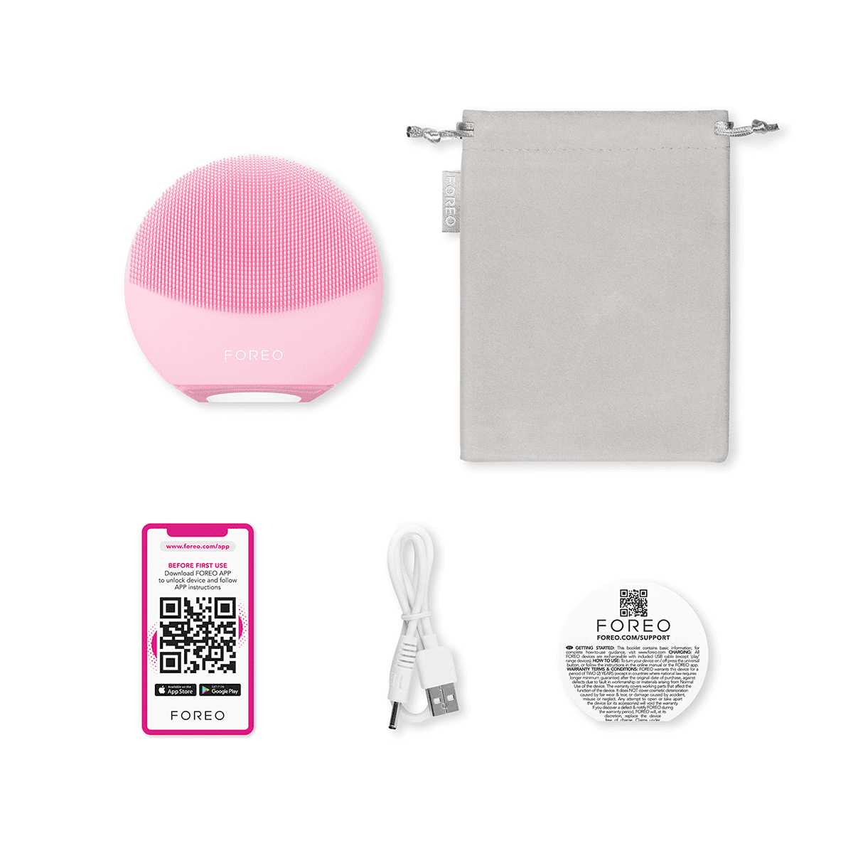 LUNA 4 mini Pearl Pink