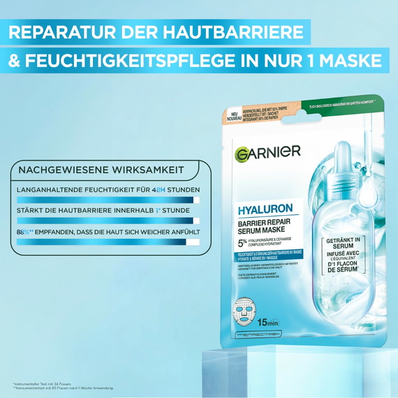 Hyaluron Barrier Repair Serum Mask