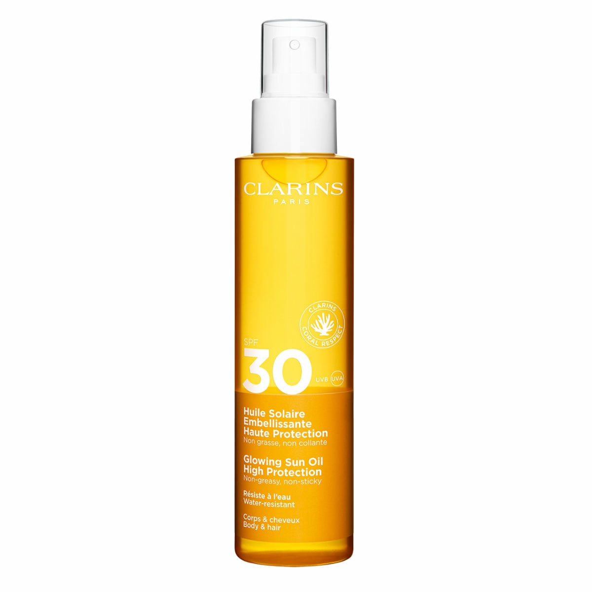 Huile Solaire Embelissante Haute Protection SPF 30 Corps & cheveux