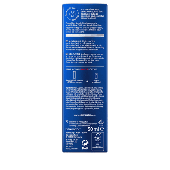 Men Anti-Age Power Luminous Feuchtigkeitscreme